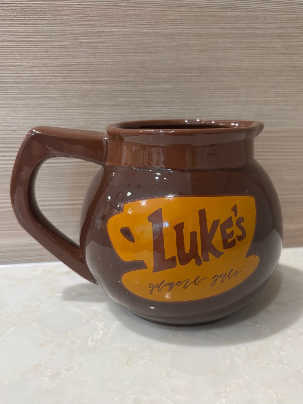 NWT Gilmore Girls Luke’s Diner coffee pot mug